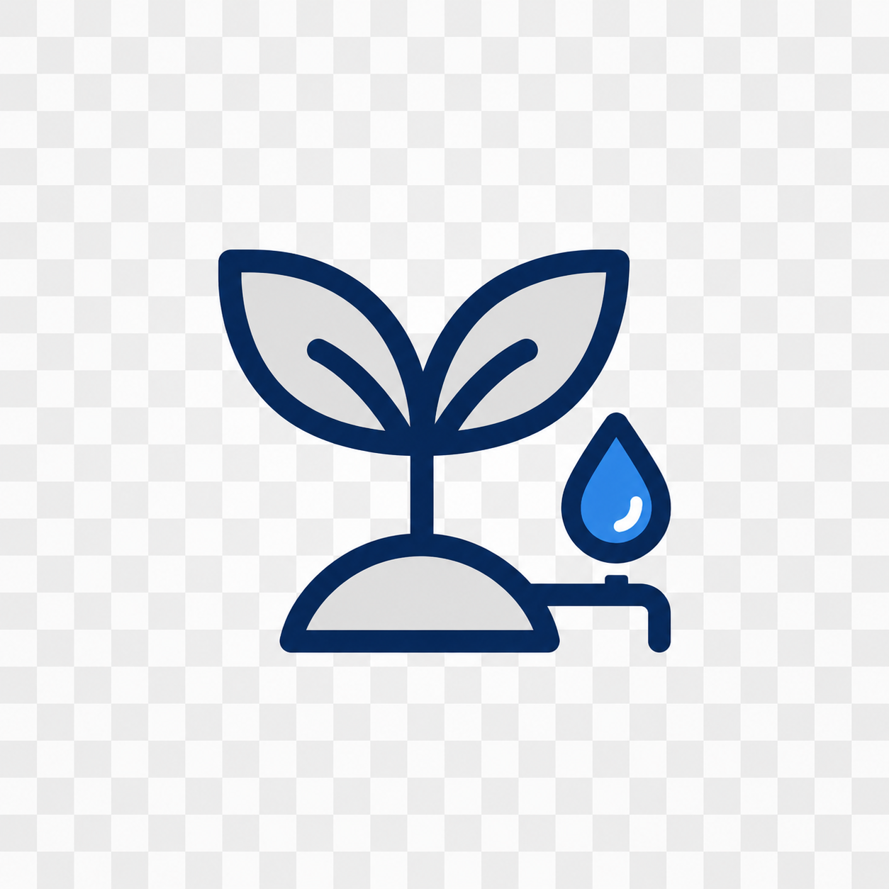 Icono de agricultura y riego